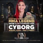 Cristiane Justino Instagram – Calgary Canada 🇨🇦 I can’t wait to meet everyone @pawfcmma looking forward to taking pictures and signing autographs ❤️
🇧🇷🇧🇷🇧🇷🇧🇷🇧🇷🇧🇷🇧🇷
Calgary Canadá 🇨🇦 Mal posso esperar para conhecer todo mundo @pawfcmma ansioso para tirar fotos e dar autógrafos ❤️