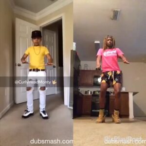 Curlyhead Monty Instagram - 🔥🔥 or 💩💩 ? First collab || w// My Faave @dymonds_and_pearls 🤪 She’s so underrated bro!! SHES FYE🔥❤️ #explorepage !! VIDEO FROM SATURDAY!!