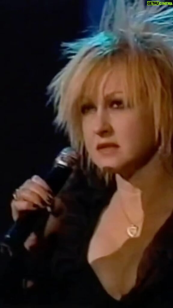 Cyndi Lauper Instagram - In 2004, I performed at the #NobelPeace concert. Here’s a bit… 🕊️