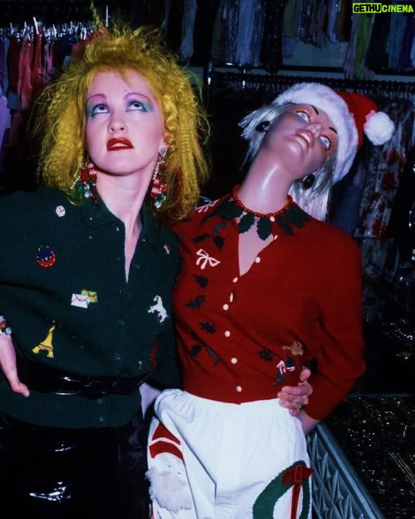 Cyndi Lauper Instagram - Working on my naughty and nice lists. Which one are you on? 📝🎄🧑🏼‍🎄