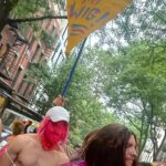 Cyndi Lauper Instagram - I want to wish everyone a Happy Pride and sending a message of solidarity with the Drag Queens, from a big old drag queen herself! #DragMarch #dragqueens #dragisnotacrime Thanks @snappyseid for sending these great pix! 📸