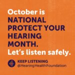 Cyndi Lauper Instagram – October is National Protect Your Hearing Month, and I want to help spread the message of heathy hearing because our hearing is precious. We shouldn’t take it for granted because once it’s gone it’s gone, and I for one want to be able to keep listening to the sounds I love. @hearinghealthfoundation #ProtectYourHearing #LoveYourEars #KeepListening