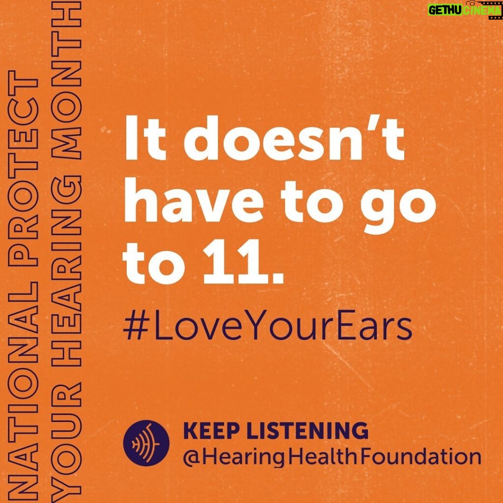 Cyndi Lauper Instagram - October is National Protect Your Hearing Month, and I want to help spread the message of heathy hearing because our hearing is precious. We shouldn’t take it for granted because once it’s gone it’s gone, and I for one want to be able to keep listening to the sounds I love. @hearinghealthfoundation #ProtectYourHearing #LoveYourEars #KeepListening