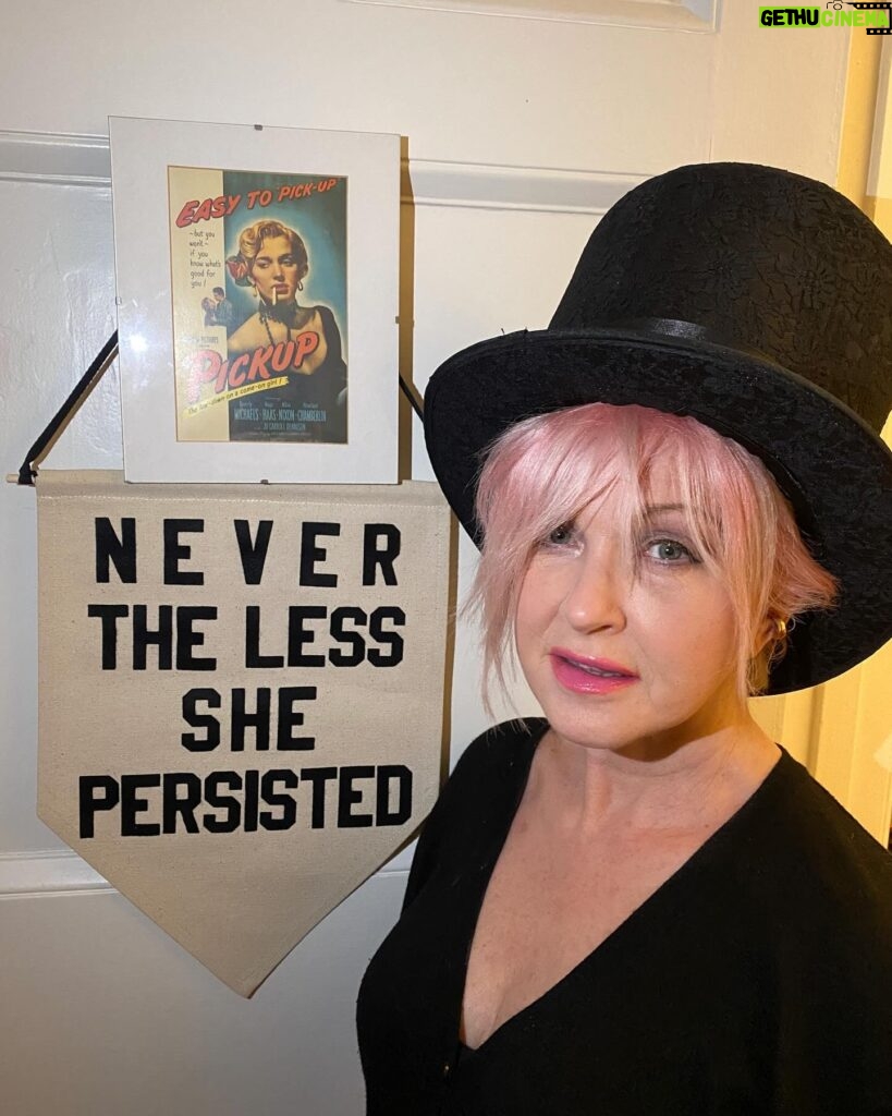 Cyndi Lauper Instagram - 2024 let’s go! ✊🗳️