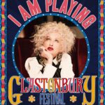 Cyndi Lauper Instagram - I’m playing @glastofest! 👩🏼‍🎤🎶🤘 🔁 @glastofest Here is the first Glastonbury Festival 2024 line-up poster. Many more acts and attractions still to be announced. Tickets for this year’s Festival are sold out, but our prize draw for 20 pairs is raising emergency funds to support people affected by conflict, via link in @glastofest bio Poster: @stanleydonwood