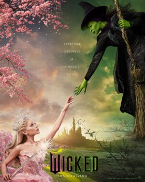 Cynthia Erivo Instagram - Pink goes good with green. #WickedMovie trailer tomorrow. 💚💖