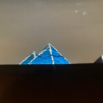 Cynthia Khalifeh Instagram - One night by the Pyramids🦋 #Cairo💙