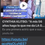 Cynthia Klitbo Instagram - No se la pierdas ! Entrevista con @matildeobregon