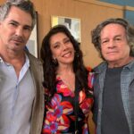 Cynthia Klitbo Instagram - Que hermosos mis compañeros, fue un placer trabajar con ustedes @ @pedrosicard y mi adorado Alejandro Camacho ❤️