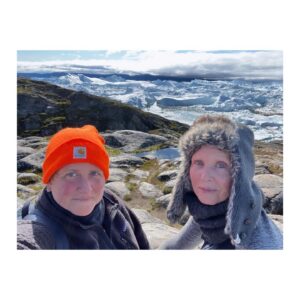 Cynthia Nixon Instagram - Happy Valentine’s Day everyone!
Sharing some belated pix from this summer when my wife and I went on a VERY belated honeymoon, 11 years after we tied the knot. Christine,  seeing Greenland, Iceland and Norway with you was an amazing adventure. But then again every day with you is an amazing adventure, wherever we are, even if we’re just at home. 
I love you so much and frankly can’t believe we ever found each other. 
Thank God we did. 😍💕🙏