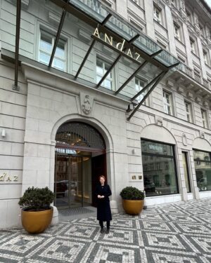 Cynthia Nixon Instagram - Couldn’t have had a better birthday and Easter in Vienna & Prague over Spring break — capped off with our stay at the @AndazPrague which was perfection — the hotel was so sumptuous and artful and the staff so helpful and kind.  We didn’t want to leave! 

Big thank you to all we met along the way, and a special shout out to our stellar Viennese tour guide Gerti Schmidt who transformed us all into history & art buffs (even Max!)❤️