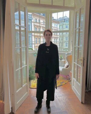 Cynthia Nixon Instagram - Couldn’t have had a better birthday and Easter in Vienna & Prague over Spring break — capped off with our stay at the @AndazPrague which was perfection — the hotel was so sumptuous and artful and the staff so helpful and kind.  We didn’t want to leave! 

Big thank you to all we met along the way, and a special shout out to our stellar Viennese tour guide Gerti Schmidt who transformed us all into history & art buffs (even Max!)❤️
