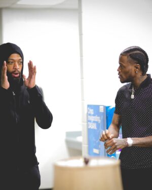 D.C. Young Fly Instagram - Life gon always have people who think they are experts givin mediocre advise !!!! Jus stay Tru to yoself cause this nigga got on a express rain coat with varsity jacket patches …. U open his jacket and see all the threads and heat press 😂😂😂😂😂😂 plus he still got the waist string still hangin so that mean he turn it into a bath robe too mr nasty man 😂😂😂😂😂