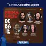 Débora Falabella Instagram - Debate dia 24 de maio, após o espetáculo “Prima Facie” no #TeatroAdolphoBloch ✨💙 Nesta sexta-feira, a sessão de “Prima Facie” será ainda mais emocionante. Após o espetáculo, Raquel Dodge, Subprocuradora-Geral da República, Andréa Pachá, desembargadora e escritora, Clara Serva, mestre em Direito Constitucional pela PUC-SP e mediadora certificada e a juíza federal Adriana Cruz que se tornou a primeira mulher negra a ocupar o cargo de secretária-geral do Conselho Nacional de Justiça. Vão participar do debate com a atriz Débora Falabella e a diretora Yara de Novaes. Elas vão conversar sobre a reresentatividade feminina no judiciário, a legislação de violência sexual e o impacto que “Prima Facie” vem causando em diversas montagens ao redor do mundo ao debater esses temas. *Terá direito a participar do debate quem possui o ingresso da sessão de sexta-feira (24/05). (não serão vendidos ingressos separadamente, e nem será permitida a entrada apenas na hora do debate) | Debate: 24 de maio (Sexta-feira) | Em cartaz até 30 de Junho | De quinta á sábado às 20h | Domingo às 18h | Duração: 90 minutos | Classificação: 12 anos #TeatroAdolphoBloch #ProgramaçãoRio
