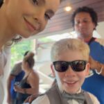 Débora Falabella Instagram - Gravação a base de salompas, pernilongos e um casamento muito legal🩷 gostaram do casório?