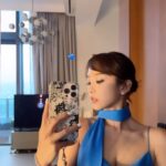 Dada Chan Instagram - 💙Blue dress @aliceandolivia_hongkong makeup @bubuubu hair and photos @jackjack_hung