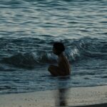 Dafne Keen Instagram – Chasing waves #fujifilm #photography