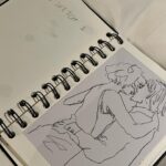 Dafne Keen Instagram – Sketchbook doodles