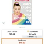 Daisy May Cooper Instagram – My book is now released and they’ve already reduced it to a tenner. HOWLING 🤣🤣🤣