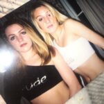 Daisy May Cooper Instagram – Going through pictures for my new book and found this one of me and my cousin before hitting the club. (Our fucking tops have ‘rude’ written on them ffs 🤣🤣🤣🤣😍) thought I looked so fucking hot and my head looks like its been  badly photoshopped on.