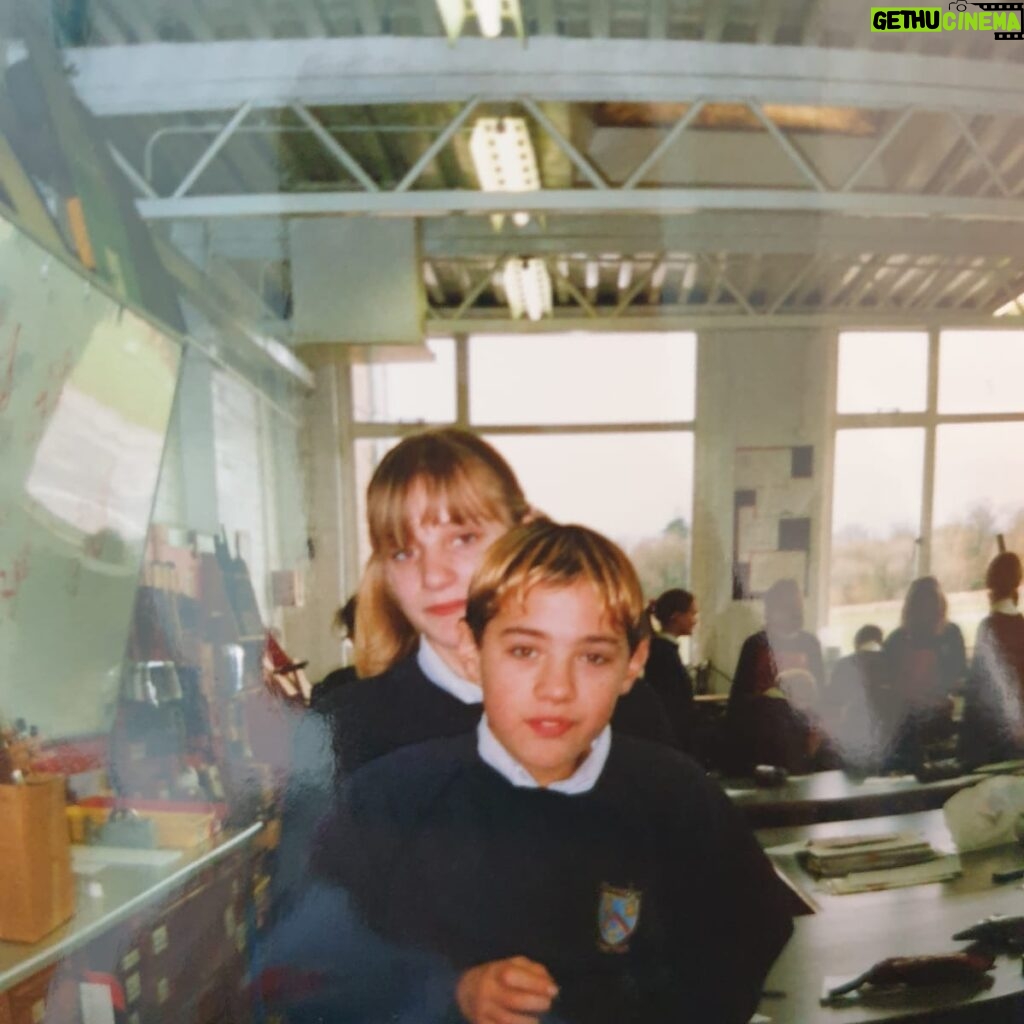 Daisy May Cooper Instagram - Fucking screaming at this picture of my first boyfriend who dumped me on a school trip back from Sudley Castle even though I bought him a south park poster from the market. This is a pic of our love developing over a session of double woodwork
