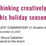 Dalila Bela Instagram - Another one of my brother @brucesalomon29 ‘ s columns have been published in the @svacorn!!! I’m so proud!!! Go check it out by either going the “Simi Valley Acorn” website and typing in “Bruce Caballero” to read his column, or check out the link below https://www.simivalleyacorn.com/articles/thinking-creatively-this-holiday-season/ Link will also be in my highlights under the name of “Bruce’s Columns”!!! 🎉🎉🎉🎉🎉🎉🎉