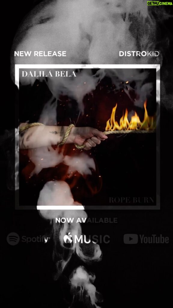 Dalila Bela Instagram - #ropeburn is releasing on November 29th!!!!! Pre-Save link in my bio!!!! And you can Pre-Order it on iTunes and Amazon!!! #dalilabela #ropeburndalilabela