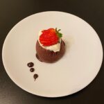 Dalila Bela Instagram - This molten lava cake will make any heart melt!! 😉😄 Homemade whipped-cream courtesy of @raphaelalejandro22!!! 😁