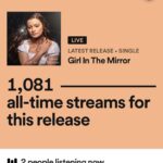 Dalila Bela Instagram - My notes app is a mess of lyrics and password reminders Also, THANK YOU SO MUCH FOR OVER 1k STREAMS ON @spotify!!!!!!!!! I LOVE YOU ALL SO MUCH!!!!! Where do you mainly listen to your music?