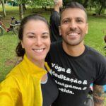 Dani Moreno Instagram - Dump de domingo com aniversário do @danielborges108 no Ibirapuera!! 35km de bike, prática ao ar livre encontro com @fabi.annenberg, reencontro com @julianamaciels e amor!!