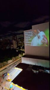 Dani Moreno Instagram - Nessa Páscoa, aconteceu uma ação nacional pra o fim dos testes em animais para cosméticos no Brasil. O coelho que é o símbolo dessa data, é um dos animais mais usados em laboratórios para testar produtos. Há 10 anos organizações e personalidades que lutam pelos direitos animais tentam aprovar uma lei que acabe com os testes e agora é a retal final. Precisamos votar o Projeto de Lei 3062/2022 para proibir TODOS os testes. O Projeto de Lei já foi aprovado anteriormente no Senado, e está pronto para ir ao Plenário da Câmara dos Deputados. O próximo passo é que o presidente da Câmara, Arthur Lira, coloque o PL em votação. E você pode ajudar! Reposte nos seus stories e marque @oficialarthurlira pedindo para colocar o PL 3062/2022 em votação! #direitosanimais #testesemanimais #arthurlira