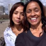 Dania Ramírez Instagram - I met @ramonabraganza during the filming of X-Men The Last Stand my first time in #Vancouver back in 2005. My how time flies! #grateful for you. #namaste 🙏🏽