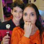 Danica McKellar Instagram - 'Twas a fun Halloween with my teen! 🎃👻🦇 What did you dress up as??