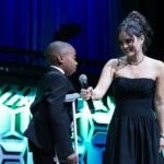 Danica McKellar Instagram - Happy 50th anniversary to @inventorshof! 🥂 (Tell me your favorite invention below! ⬇️) I was truly honored to host the National Inventors Hall of Fame Induction Ceremony on Thursday - with Mo Rocca this time - to celebrate brilliant minds behind some of the world's most groundbreaking inventions at "The Greatest Celebration of American Innovation." 🤗 . . Swipe through for pics and a video my husband took of me on stage 😋 - just a small sampling of the night. And a video I grabbed of amazing wheelchair-bound US Army veteran Rory Cooper ballroom dancing with his wife...💃👩‍🦽 and guess what? He just so happens to be the inventor of the lightweight wheelchairs (plus all sorts of adaptations he masterminded) that allows this kind of mobility - he began by building prototypes in his mom's auto repair shop when he returned from serving back in the early 1980's. 🤗🇺🇸 For more stories like this and also those of fellow inductees like Lynn Conway, Marjorie Stewart Joyner, and Lonnie Johnson (swipe for a pic of us!), check out invent.org. 🙌 . . From the youngest innovators (see slide with me & little Jalani on stage and then with his family at the after party!) to the most accomplished, it's inspiring to see how @inventorshof supports every step of the innovation journey. It was a privilege to help celebrate 50 amazing years of this nonprofit along with @uspto and to see the full circle of its impact, starting with invention education programs for kids like @CampInvention - which Jalani participated in last summer. 🥰 I encourage you to check out @inventorshof and @campinvention. 🔬 . . Now tell me, what's your favorite invention of all time?? Maybe something you use every day and maybe that we all take for granted? 😁 . . . #NIHF2023 #NIHF #NIHF50Years #Innovation #HallOfFame #InventionEducation #STEMEducation #CampInvention