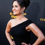 Danica McKellar Instagram - Oh hi, red carpet - it had been a minute! 🥰 What an incredible night - a beautiful red carpet and a @movieguide awards ceremony I was honored to co-host alongside @trevordonovan amidst our @greatamericanfamily ! Here's the lowdown on the pics: . . 1. Red carpet shot 2. Another red carpet shot 😅 3. Red carpet with my amazing husband! 4. Selfie w/@candacecbure 💕 5. Group shot with many actors and executives of @greatamericanfamily - including our CEO @billabbotthc! 🤗 6. Stepping onstage to host with @trevordonovan 7. Trevor was so much fun to host with! 8. Backstage shot with @MovieGuide owner @tedbaehr and legend @dennisquaid - who performed some awesome tunes! 🤗 9. Post-show laughs with my dear friend Lori Loughlin. 💕 . . I hope you'll join us one week from tonight - March 7th at 8pmET on @greatamericanfamily! 🍿🎬❤️