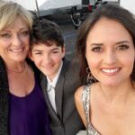 Danica McKellar Instagram - What a #TBT reunion it was at @dancingwiththestars this week - and brought back so many memories! My old partner @valentin - it was so great to see you again. Thank you for the intense training in our season (9 years ago!). My "new partner" @glebsavchenkoofficial - SO excited to show the world our movie #SwingIntoRomance this Saturday on @gactv ! 💃🕺 . . And so great to see @markballas (who danced with my dear friend @candacecbure in my season!) and his wife @bcjean - two of the most talented people!! . . Omg, @therealalfonsoribeiro - you are killing it as the host - I'm so friggin proud of you!! Loved catching up with old & new friends @mrsangelaribeiro1 @therealkateflannery & @tiacarrere , and sharing the whole experience with my son and my mom @mahailamckellar . . Thank you @deena_katz and everyone at DWTS for an awesome night and for making me feel like a part of the family after all these years! 💃🕺💖