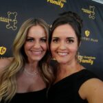 Danica McKellar Instagram - Oh hi, red carpet - it had been a minute! 🥰 What an incredible night - a beautiful red carpet and a @movieguide awards ceremony I was honored to co-host alongside @trevordonovan amidst our @greatamericanfamily ! Here's the lowdown on the pics: . . 1. Red carpet shot 2. Another red carpet shot 😅 3. Red carpet with my amazing husband! 4. Selfie w/@candacecbure 💕 5. Group shot with many actors and executives of @greatamericanfamily - including our CEO @billabbotthc! 🤗 6. Stepping onstage to host with @trevordonovan 7. Trevor was so much fun to host with! 8. Backstage shot with @MovieGuide owner @tedbaehr and legend @dennisquaid - who performed some awesome tunes! 🤗 9. Post-show laughs with my dear friend Lori Loughlin. 💕 . . I hope you'll join us one week from tonight - March 7th at 8pmET on @greatamericanfamily! 🍿🎬❤️