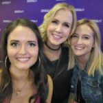 Danica McKellar Instagram - What an amazing 2000s-themed night! (Do you like the Elle Woods-inspired 2000s look I ended up going with? 😋) #DanceParty2EndALZ was magical in every way. SO many friends coming together from both @greatamericanfamily & @hallmarkchannel for an important cause, supporting @alzassociation. 💜 So many talented friends performed, and we raised $300K! Shout-out to founder @kimberlywilliamspaisley and powerhouse hosts @nikdeloach & @ashleywilliamsandcompany (how did we not get a pic together??). And what a treat to get a mini (comedy!) concert from the one and only @bradpaisley before the event. 🎸 . . Thank you to everyone who joined us in donating, and we can't wait for next year!! 💜 . . #alzheimers #2000sfashion #2000s #ElleWoods #legallyblonde 😁