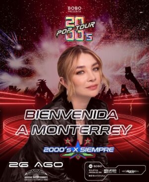 Daniela Luján Instagram - ¡MONTERREY ES TU TURNO! 👊🏻🔥

Ya pueden parar de sufrir dosmileros regios , porque no se cansaron de pedirlo. 🤩🫶🏻 @lalujans se suma este 26 de AGOSTO a seguir escribiendo nuevas historias en su diario 📔 pero ahora desde la @arenamtyoficial 💖 ¡Acompáñanos a seguir viajando en el tiempo en esta noche dosmilera! 🙌🏻🌙🖤 Dosmileros de Guadalajara ahora a ustedes les toca ponerse pilas que aquí lo leemos todo. 😏👀

🎟️ Ve ya por tus boletos a nuestro LinkTree🔗 linktr.ee/2000spoptour y vive la nostalgia pura de los #2000spoptour