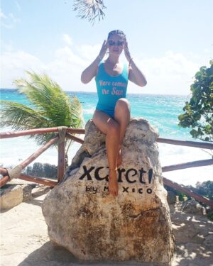 Daniela Luján Instagram - Una vez...
.
.
.
 @xcaretpark