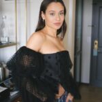 Daniela Melchior Instagram - @roadhousemovie press tour day 1 👊🏼💥 Makeup & hair by @sarafonseca_makeup Wearing @stellamccartney @beatrizjardinha and @giuseppezanotti Styled by @nelly_goncalves @sergiomotasoares