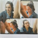 Daniela Melchior Instagram - Throwback - from Ellie’s screen tests to continuity pics Make up by Flora Moody @floramoody Hair by Peta Dunstall @peta_hairstylist Who’s excited for @roadhousemovie ? ⚡️⚡️⚡️