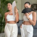Daniela Melchior Instagram - My fan is my Stanley cup 🌡️🔥🫠