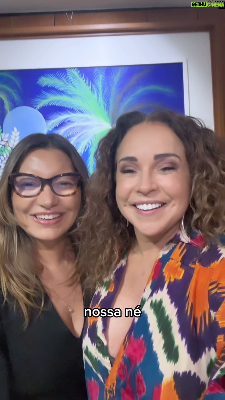 Daniela Mercury Instagram - Adorei encontrar a @janjalula, ela é uma inspiração para nós mulheres! Foi muito importante encontrá-la nessa semana da mulher. Continuamos na luta por igualdade e representatividade também nos espaços de poder. Juntas somos mais fortes! #8março #danielamercury #janja #cultura #amizade