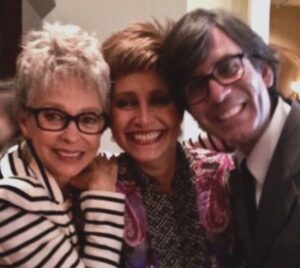 Daniela Romo Instagram - 🥰 Qué bonito recuerdo, gracias 🙏🏻✨ @borisbossio #tbt Latin Grammy / Las Vegas Nov. 2013 🫶💫

Muy afortunado en coincidir y compartir con estas Divas, orgullo latino y mundial, nada menos que RITA MORENO & DANIELA ROMO.
Mi respeto, admiración y gratitud, por sus vidas nobles y ejemplares. 🎶🌹💜
@theritamoreno & @danielaromoweb 

#ritamoreno #danielaromo #latingrammy #latina #mujereslatinas #latinwoman #musica #arte #artistaslatinas #womanmonth #mexico #puertorico #lasvegas #orgullolatino
