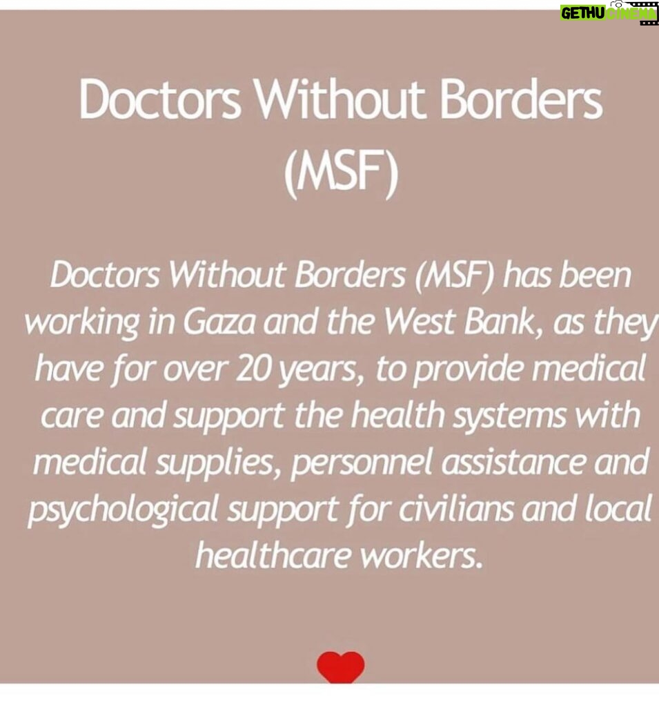 Daniela Ruah Instagram - Thank you for compiling these @mercedesmason ! Donate if you can, every little will help victims on both sides of this horrendous war ♥️🫶🏼 . #Repost @mercedesmason ・・・ Please help if you can. Civilians should never have to pay the price of war mongering psychopaths. Don’t let misinformation and propaganda blind you to the innocent lives being lost. Thank you to these organizations for what you do! @doctorswithoutborders @unitedhatzalahofisrael @aneraorg @thepcrf @jdcjoint @magen_david_adom_america #ChooseKindness #ChooseLove