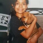 Daniella Salvi Instagram - My sweetie Coco ❤️ You were with us 16 beautiful years since I was 8 years old. This is so hard for me, I wish you were still here Coco :( I couldn’t leave a room without you looking for me and barking for me to come back to you and hold you. Our love was beyond words. It was pure, it was innocent and it made me who I am today. I love you forever my babyboy. Thank you for being the amazing baby you were to me. Now you can rest with your brother Sparky in heaven. My forever angels ❤️ I can’t thank you both enough for growing up with me. I miss you forever ♾️