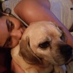 Daniella Salvi Instagram - My sweetie Coco ❤️ You were with us 16 beautiful years since I was 8 years old. This is so hard for me, I wish you were still here Coco :( I couldn’t leave a room without you looking for me and barking for me to come back to you and hold you. Our love was beyond words. It was pure, it was innocent and it made me who I am today. I love you forever my babyboy. Thank you for being the amazing baby you were to me. Now you can rest with your brother Sparky in heaven. My forever angels ❤️ I can’t thank you both enough for growing up with me. I miss you forever ♾️