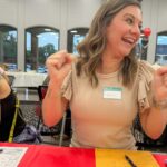 Danielle Busby Instagram - Great time at @anchorpoint4hope 🎲Bunco Night Fundraiser for the new Hope House! (*Hope House is committed to providing a safe, supportive, residence for young women who find themselves facing an unplanned pregnancy. Through our 18-month housing program, we offer residents subsidized housing while giving them the respite & resources needed to move towards a better life for themselves & their child. 🤰) I may not have won a prize but that’s ok, I loved being able to donate and support a great cause 💟 #neverloosehope #anchorpoint4hope #itsabuzzworld