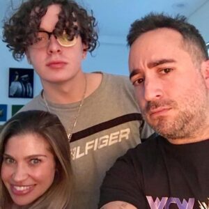 Danielle Fishel Instagram - In 2017 @jensenkarp played me Gazebo on our way to dinner and I instantly became a @jackharlow fan. We asked to interview him for Jensen's podcast and he came to our house where we talked for an hour about his music, his mom, his hometown, and his dreams. Seeing him absolutely kill it tonight onstage fulfilled one of our dreams. Love you, Jack! (swipe for the 2017 version)